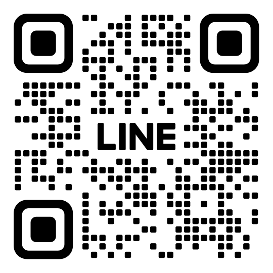 LINE 友だち追加用の QR コード